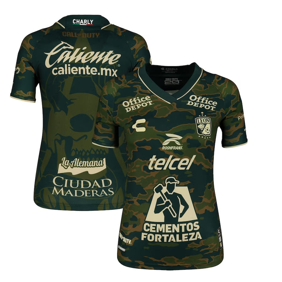 Women's Charly Club Leon Special Edition Call Of Duty Third Jersey 2023/24